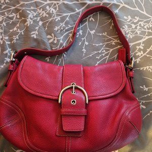 Coach  pebbled leather Soho